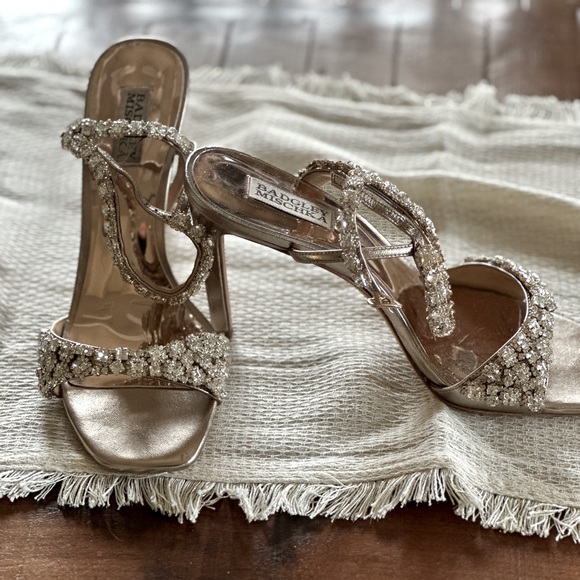 Badgley Mischka Shoes Badgley Mischkas Galia Crystal Ankle